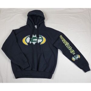 Gildan Youth Green Bay Packers Batman Collab Hoodie Pullover Medium Heavyweight